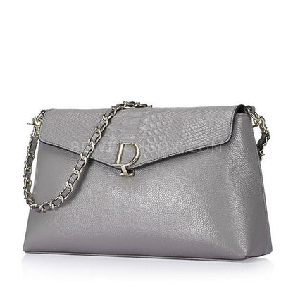 Chain Strap Letter Shoulder Bag