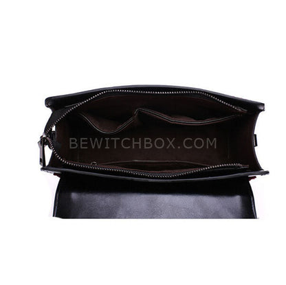 Black Trim Crossbody Bag