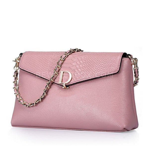 Chain Strap Letter Shoulder Bag